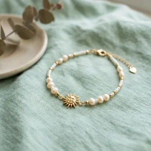 Pearl Heart Bracelet